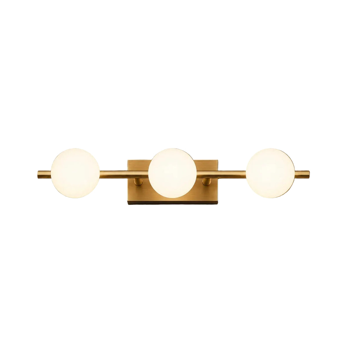 RoyaleGlow Copper LED Bathroom Vanity Light Bar Wall Mounted Dimmable - Royale Basic