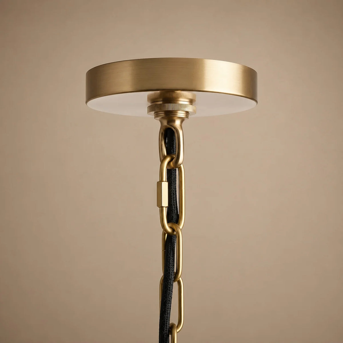 RoyaleGlow Large Bronze Dome Pendant Light Adjustable Kitchen Island Hanging Fixture - Royale Basic