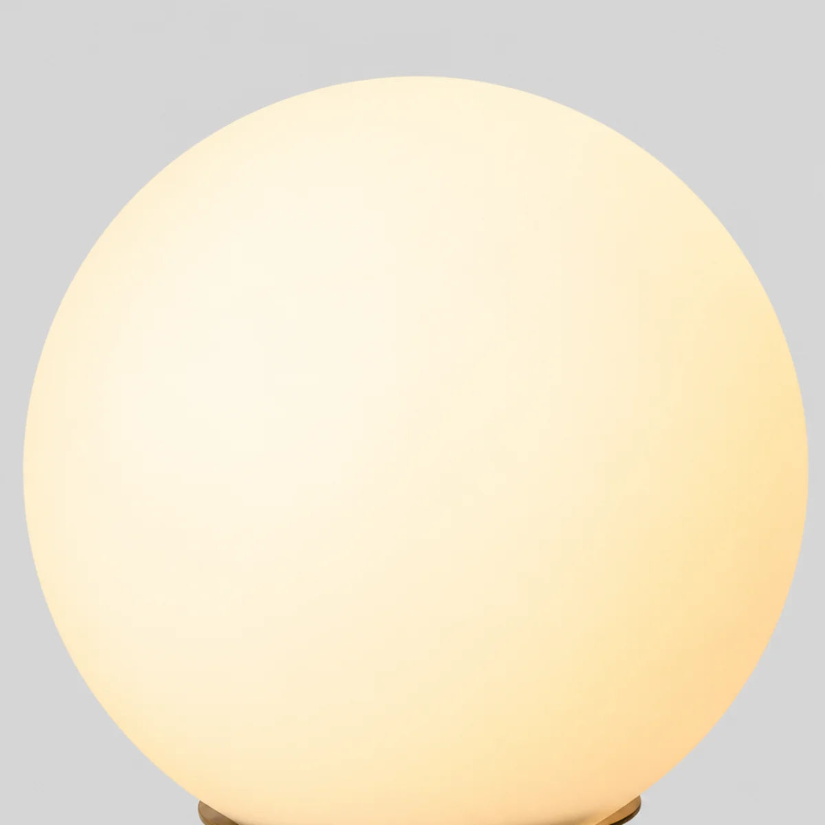 RoyaleGlow Marble Globe Table Lamp Modern Glass Bedside Light - Royale Basic