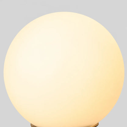 RoyaleGlow Marble Globe Table Lamp Modern Glass Bedside Light - Royale Basic