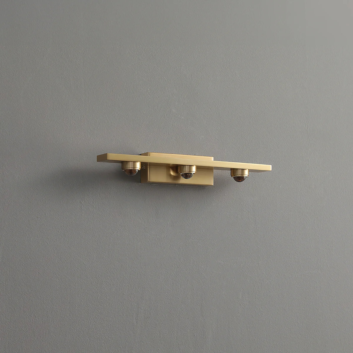 RoyaleGlow Modern Brass Linear Wall Lamp Minimalist LED Fixture - Royale Basic