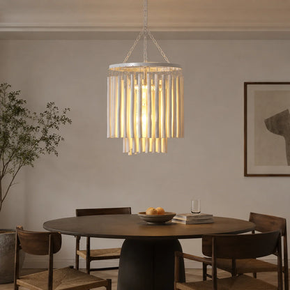 RoyaleGlow Modern Circular Hanging Chandelier Light Fixture - Royale Basic