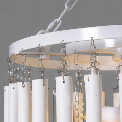 RoyaleGlow Modern Circular Hanging Chandelier Light Fixture - Royale Basic
