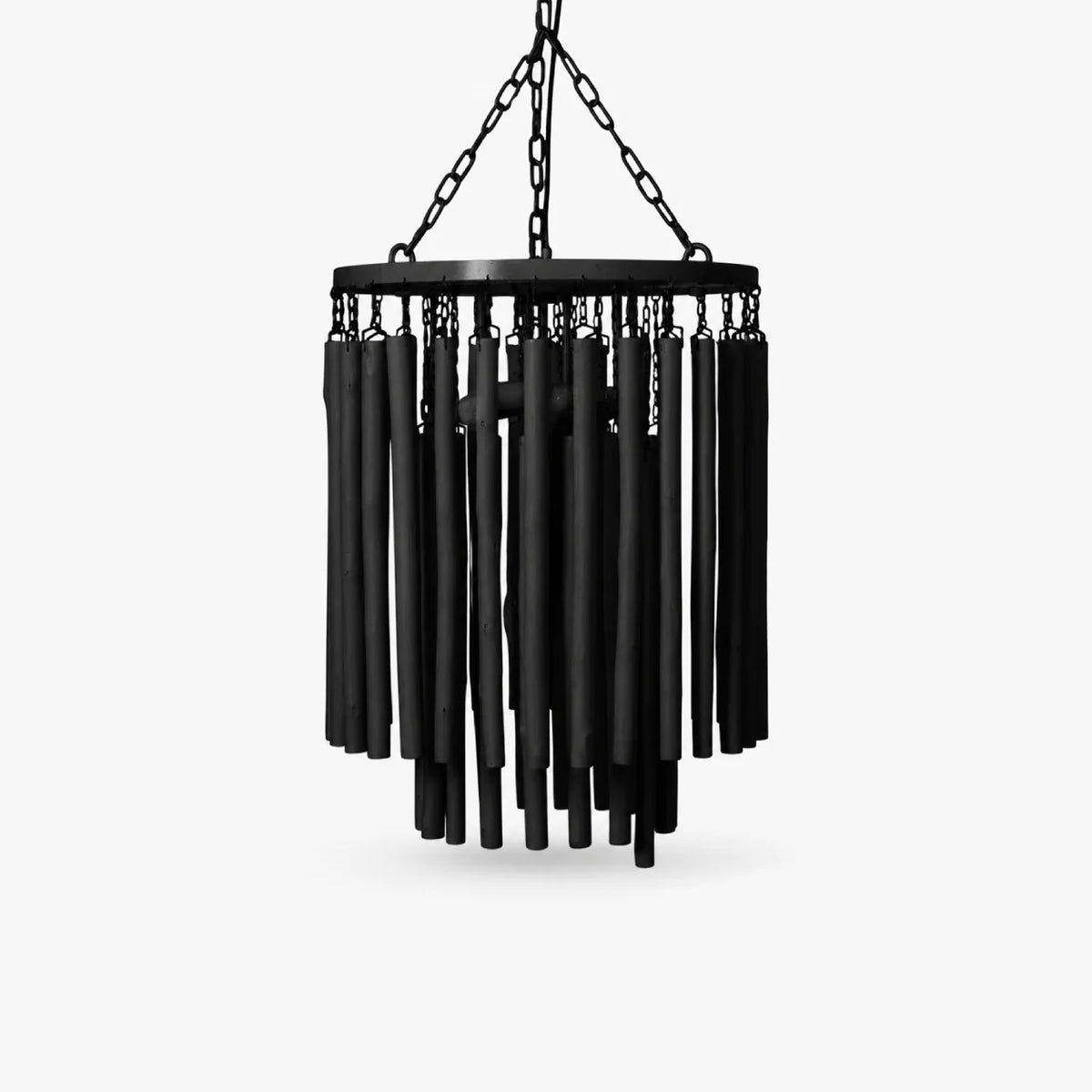 RoyaleGlow Modern Circular Hanging Chandelier Light Fixture - Royale Basic