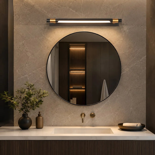RoyaleGlow Modern LED Bathroom Vanity Light Wall Mounted Acrylic Fixture - Royale Basic
