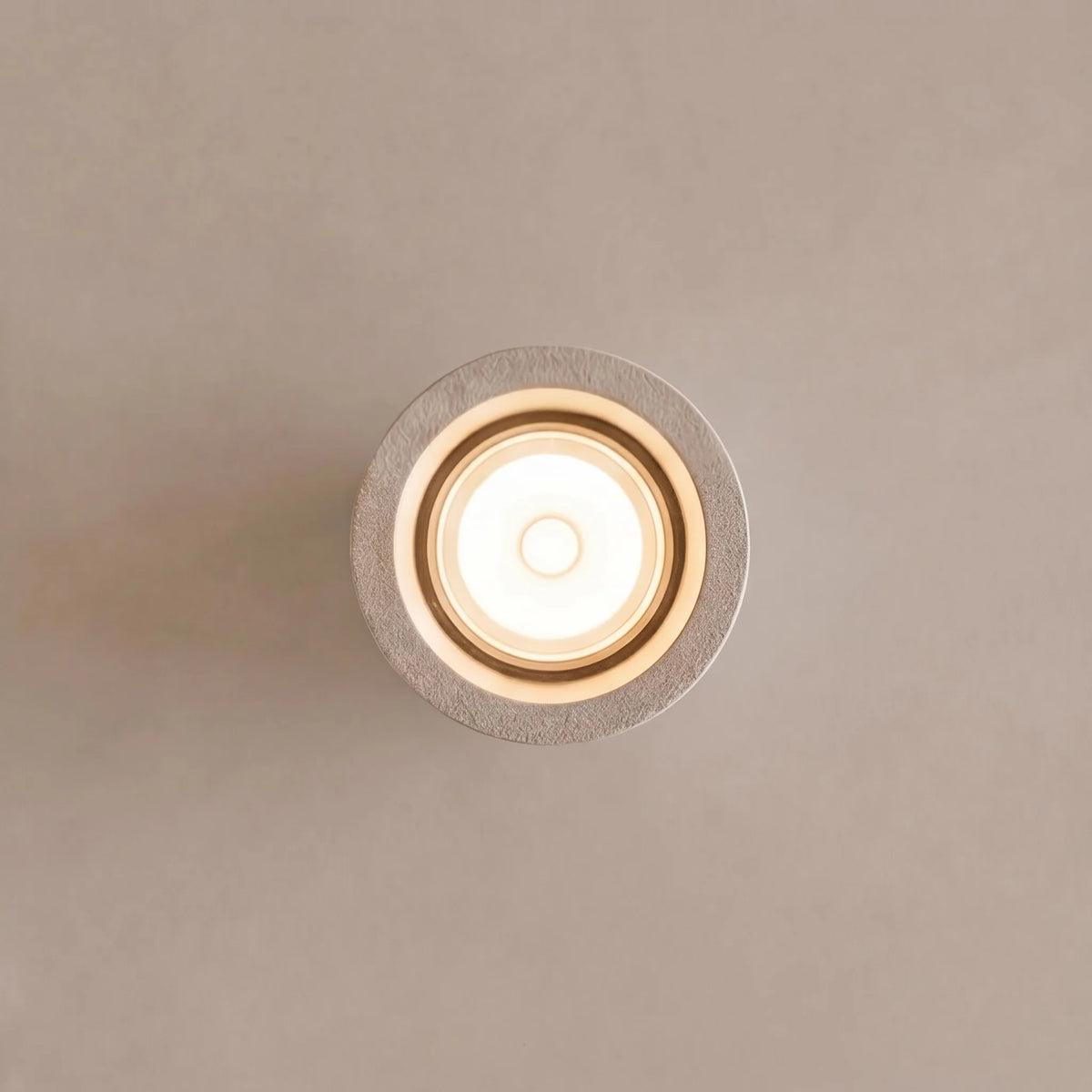RoyaleGlow Modern Minimalist Concrete LED Ceiling Light Fixture - Royale Basic