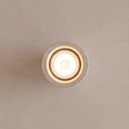 RoyaleGlow Modern Minimalist Concrete LED Ceiling Light Fixture - Royale Basic