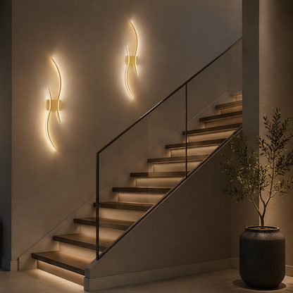 RoyaleGlow Modern Wireless Wall Sconce - Dimmable LED with Remote & 3 Color Temps-Royale Basic