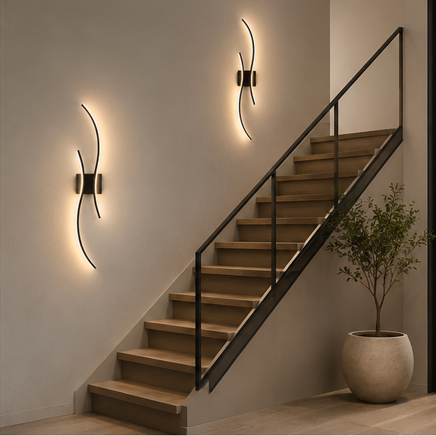 RoyaleGlow Modern Wireless Wall Sconce - Dimmable LED with Remote & 3 Color Temps-Royale Basic