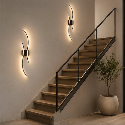 RoyaleGlow Modern Wireless Wall Sconce - Dimmable LED with Remote & 3 Color Temps-Royale Basic