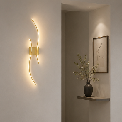 RoyaleGlow Modern Wireless Wall Sconce - Dimmable LED with Remote & 3 Color Temps-Royale Basic