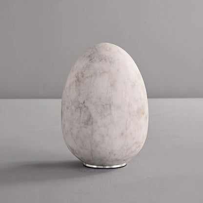 RoyaleGlow Natural Alabaster Cordless Accent Lamp Rechargeable Stone Light - Royale Basic