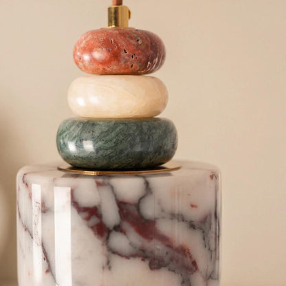 RoyaleGlow Sculptural Marble Pendant Light - Organic Modern Ceiling Fixture-Royale Basic