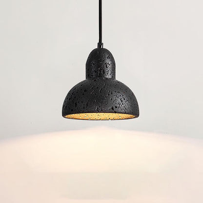 RoyaleGlow Travertine Pendant Light - Modern Natural Stone Hanging Lamp-Royale Basic