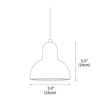 RoyaleGlow Travertine Pendant Light - Modern Natural Stone Hanging Lamp-Royale Basic