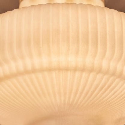 RoyaleGlow Vintage French Flush Mount Glass Ceiling Light Fixture - Royale Basic