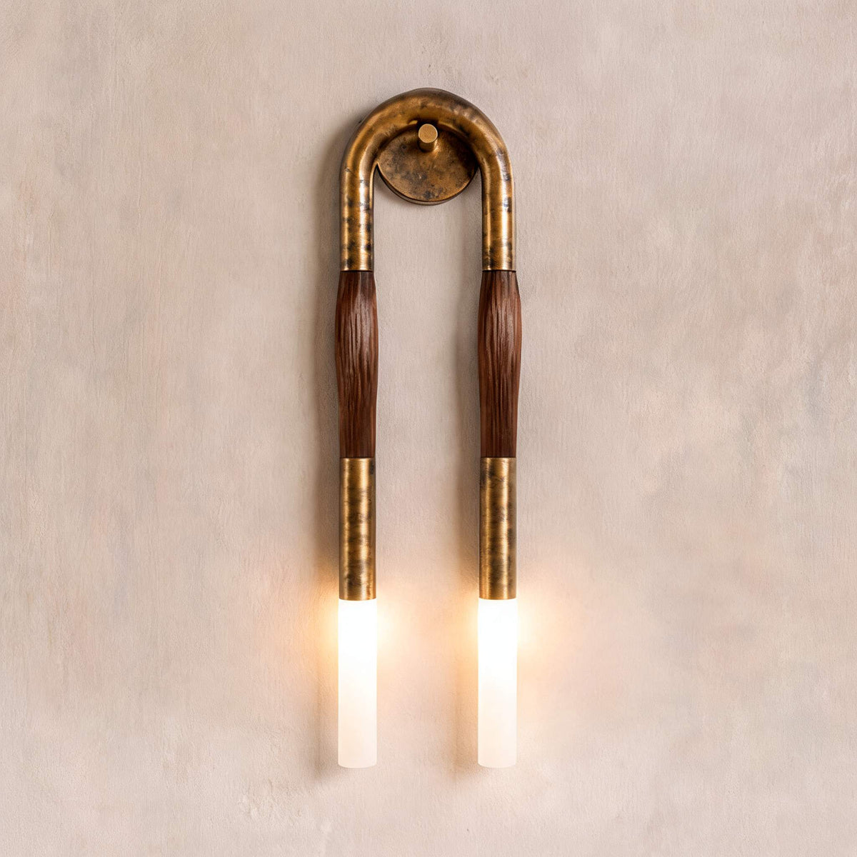 Royelux Modern Double Head LED Wall Sconce Adjustable Metal Light Fixture - Royale Basic