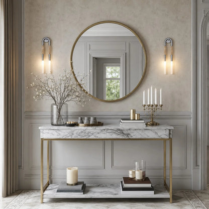 Royelux Modern Double Head LED Wall Sconce Adjustable Metal Light Fixture - Royale Basic