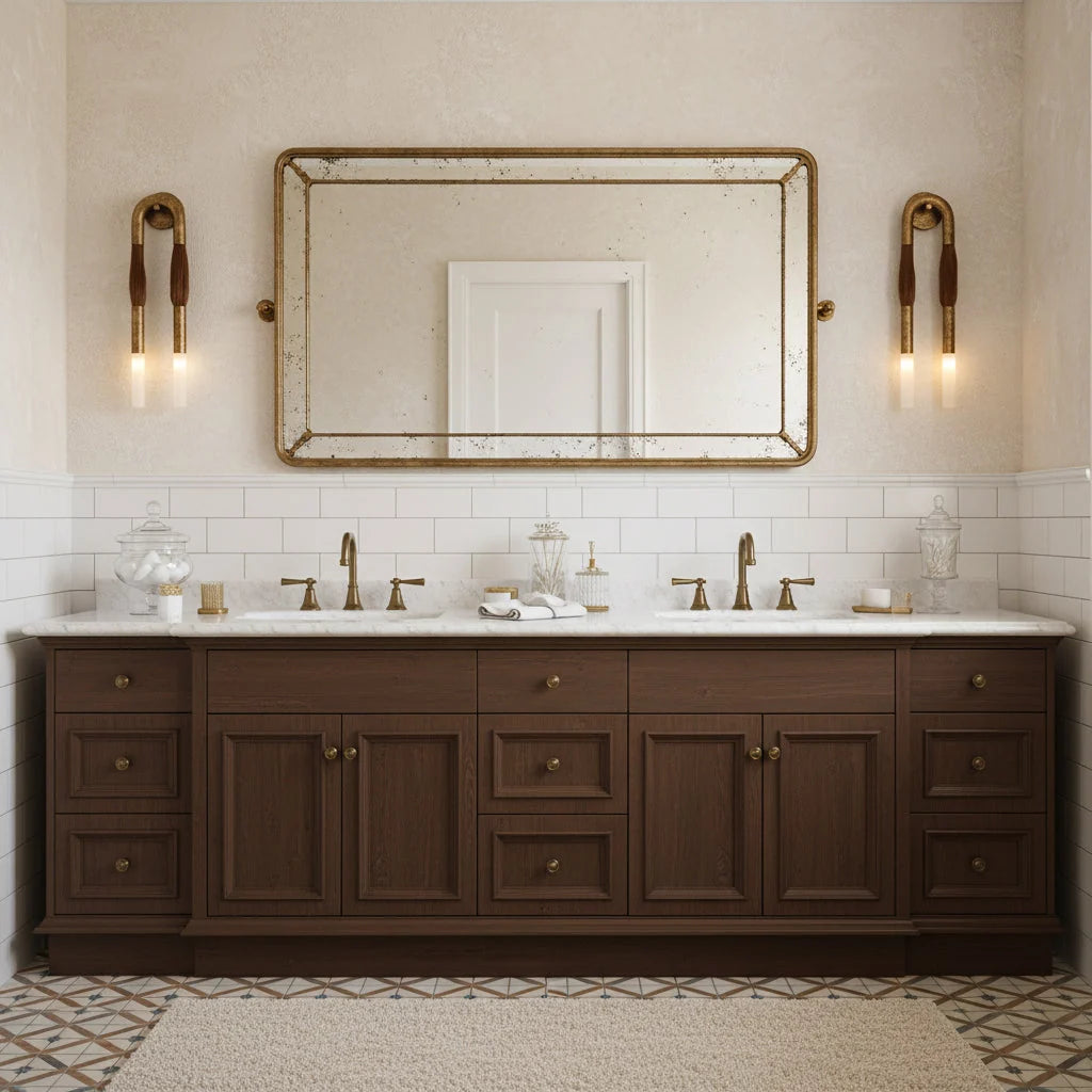 Royelux Modern Double Head LED Wall Sconce Adjustable Metal Light Fixture - Royale Basic