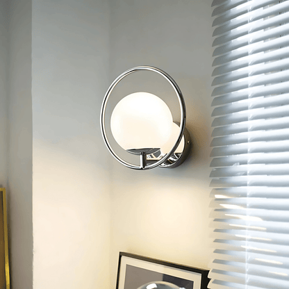 Royelux Modern Glass Globe Chandelier 3 Head Ceiling Light Fixture - Royale Basic
