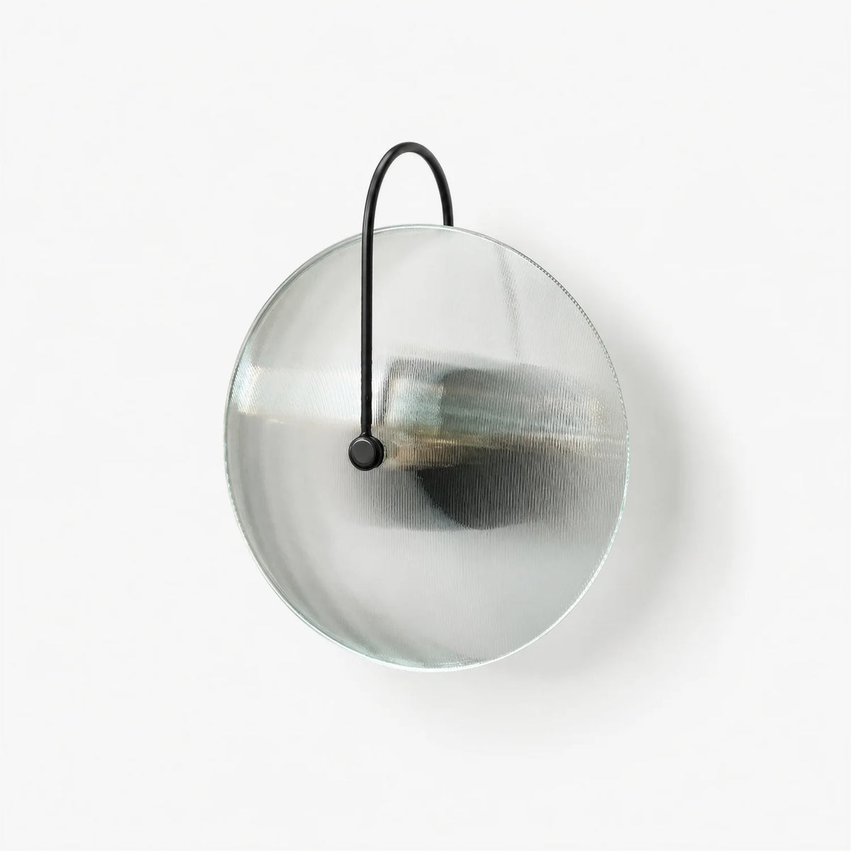 Royelux Modern Glass Wall Lamp Round Indoor Sconce Lighting - Royale Basic