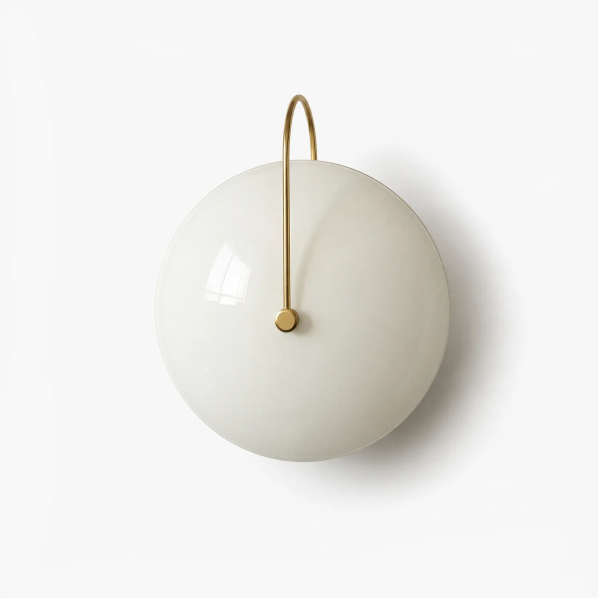 Royelux Modern Glass Wall Lamp Round Indoor Sconce Lighting - Royale Basic