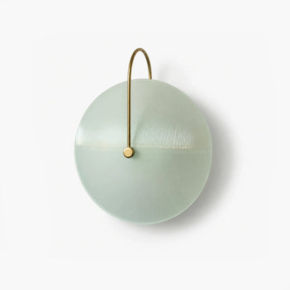 Royelux Modern Glass Wall Lamp Round Indoor Sconce Lighting - Royale Basic