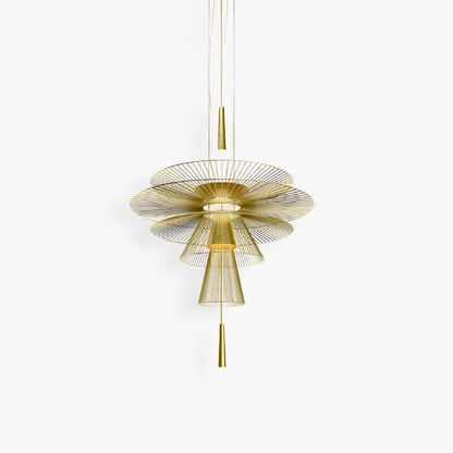 Royelux Modern Iron Wireframe Chandelier Pendant Light GU10 Spotlight - Royale Basic