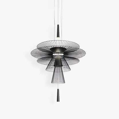 Royelux Modern Iron Wireframe Chandelier Pendant Light GU10 Spotlight - Royale Basic