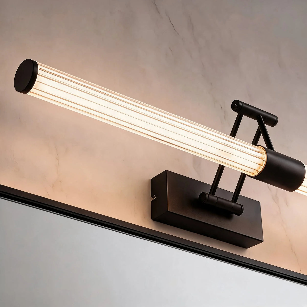 Royelux Modern LED Bathroom Vanity Light Adjustable Wall Mounted Mirror Fixture - Royale Basic