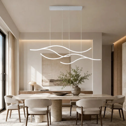 Royelux Modern LED Dimmable Pendant Light Adjustable Hanging Fixture - Royale Basic