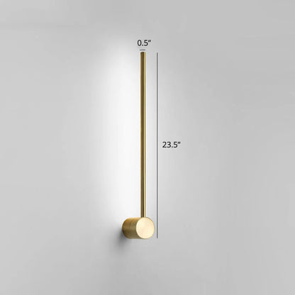 Royelux Modern LED Swivel Wall Sconce Minimalist Metal Bedside Light Fixture - Royale Basic