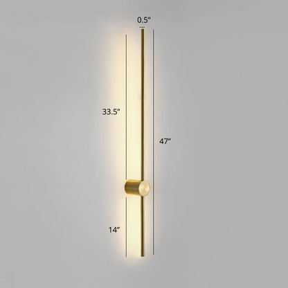 Royelux Modern LED Swivel Wall Sconce Minimalist Metal Bedside Light Fixture - Royale Basic