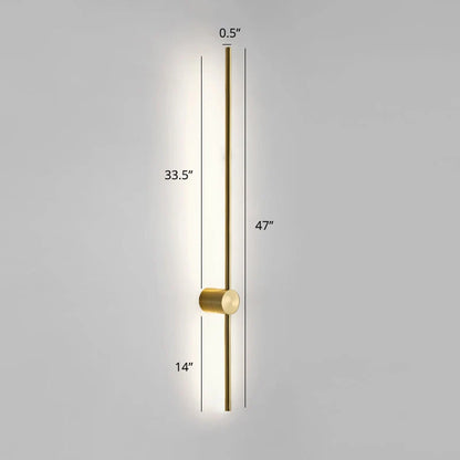 Royelux Modern LED Swivel Wall Sconce Minimalist Metal Bedside Light Fixture - Royale Basic