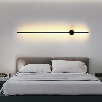 Royelux Modern LED Swivel Wall Sconce Minimalist Metal Bedside Light Fixture - Royale Basic