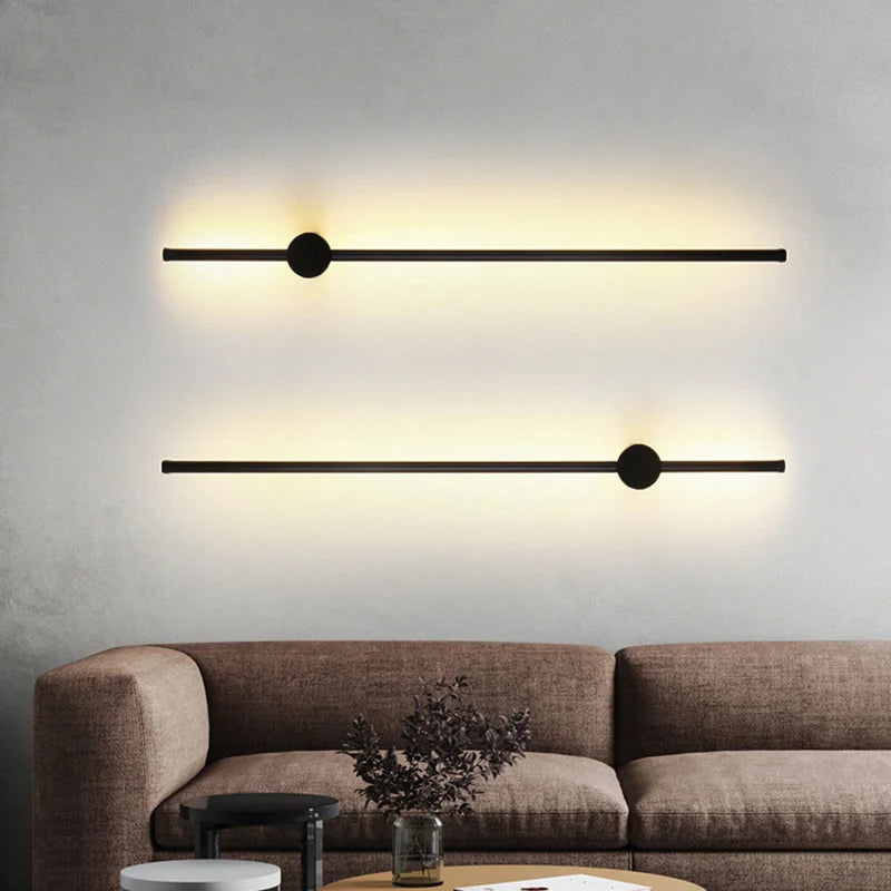 Royelux Modern LED Swivel Wall Sconce Minimalist Metal Bedside Light Fixture - Royale Basic