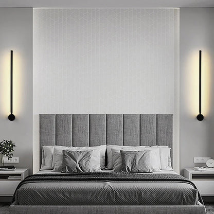 Royelux Modern LED Swivel Wall Sconce Minimalist Metal Bedside Light Fixture - Royale Basic