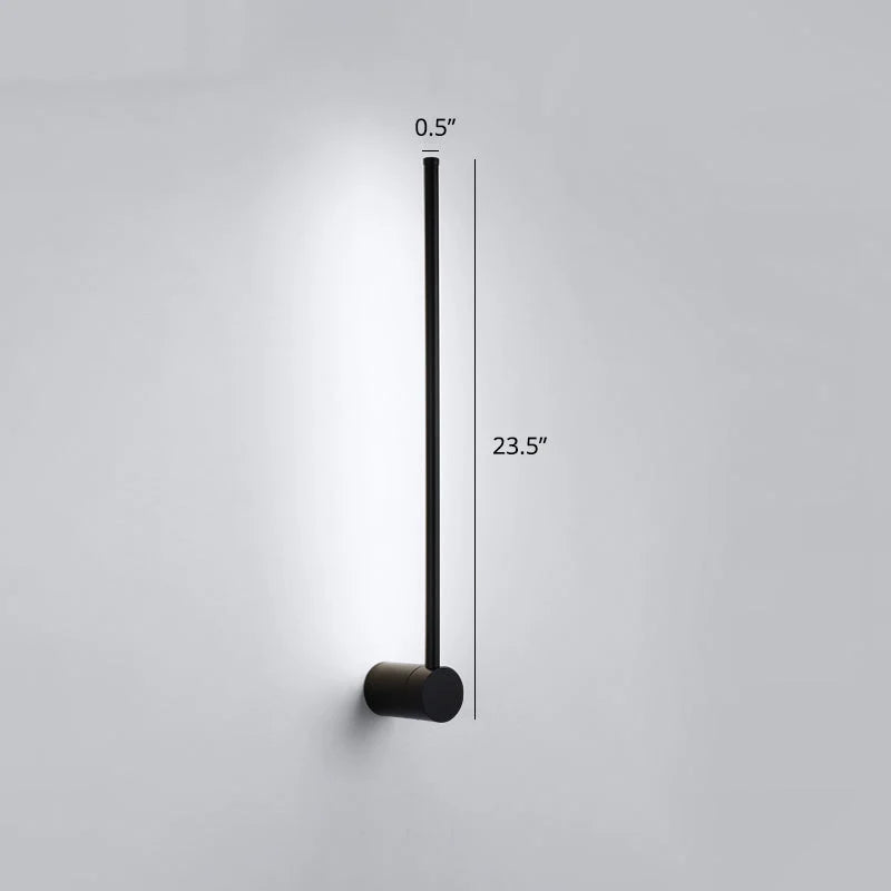 Royelux Modern LED Swivel Wall Sconce Minimalist Metal Bedside Light Fixture - Royale Basic