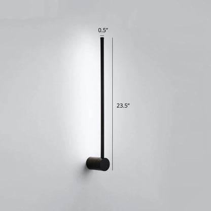 Royelux Modern LED Swivel Wall Sconce Minimalist Metal Bedside Light Fixture - Royale Basic
