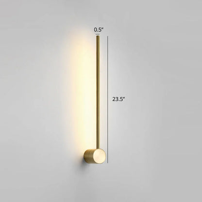 Royelux Modern LED Swivel Wall Sconce Minimalist Metal Bedside Light Fixture - Royale Basic