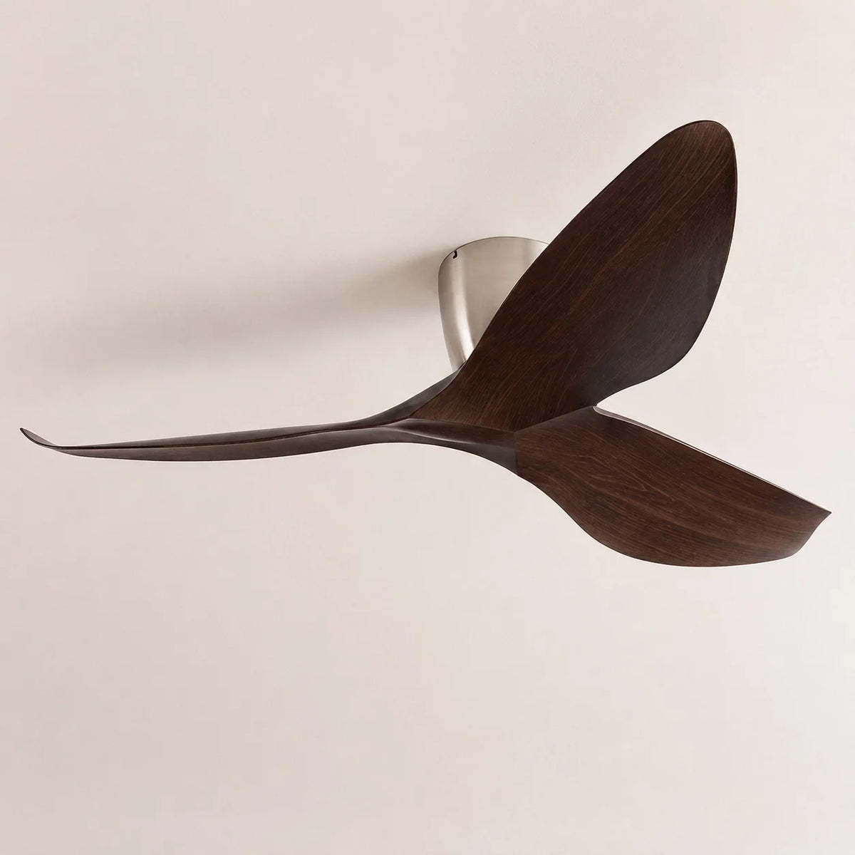 Royelux Modern Low Profile Flush Mount Ceiling Fan with Remote Control - Royale Basic
