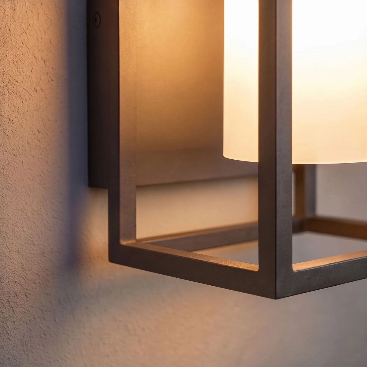 Royelux Modern Outdoor Wall Sconce Waterproof LED Porch Light Fixture - Royale Basic