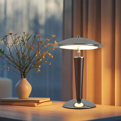 Royelux Modern Retro Dome Table Lamp For Living Room - Royale Basic