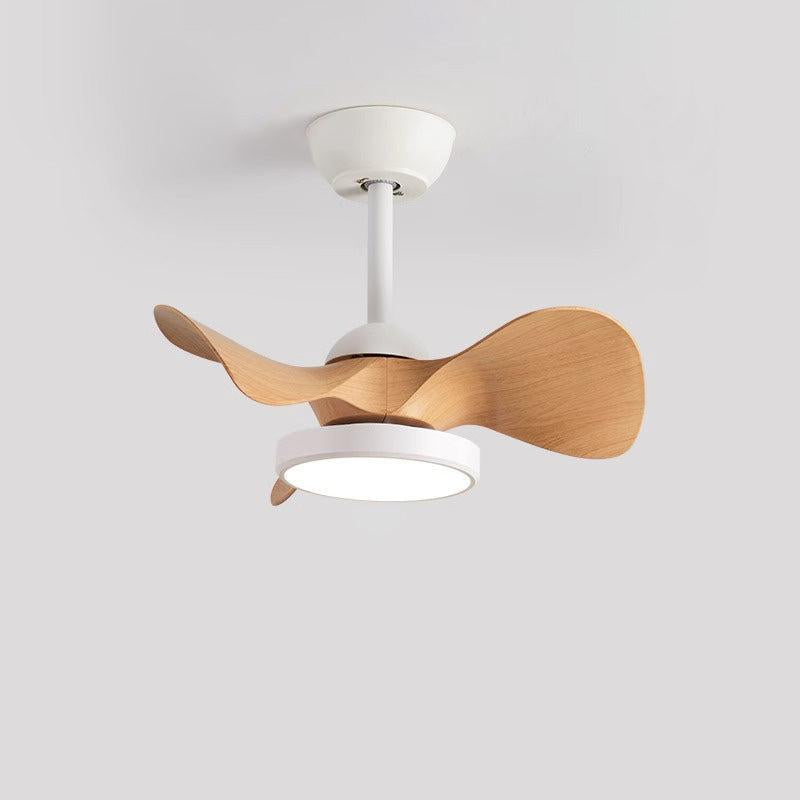 Royelux Modern Small Ceiling Fan with LED Light & Remote for Bedroom & Nursery-Royale Basic