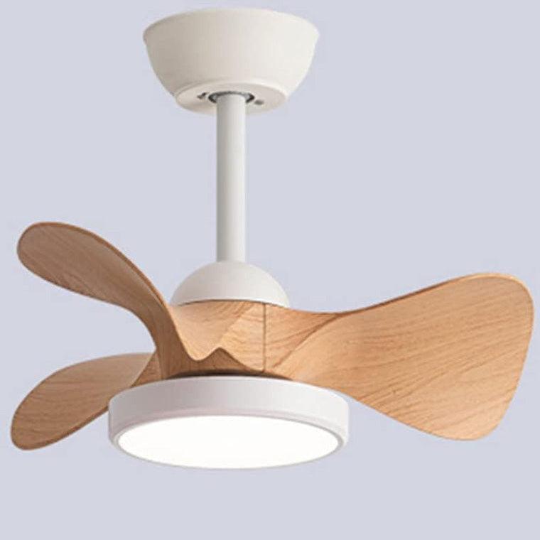 Royelux Modern Small Ceiling Fan with LED Light & Remote for Bedroom & Nursery-Royale Basic