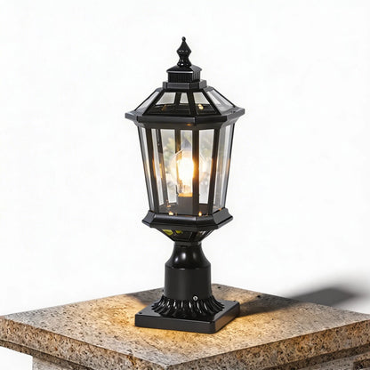 Royelux Solar Outdoor Pillar Light Waterproof LED Garden Post Lamp - Royale Basic