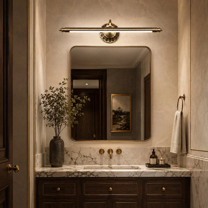 Royelux Vintage LED Cylinder Bathroom Vanity Light Wall Mounted Dimmable Fixture - Royale Basic