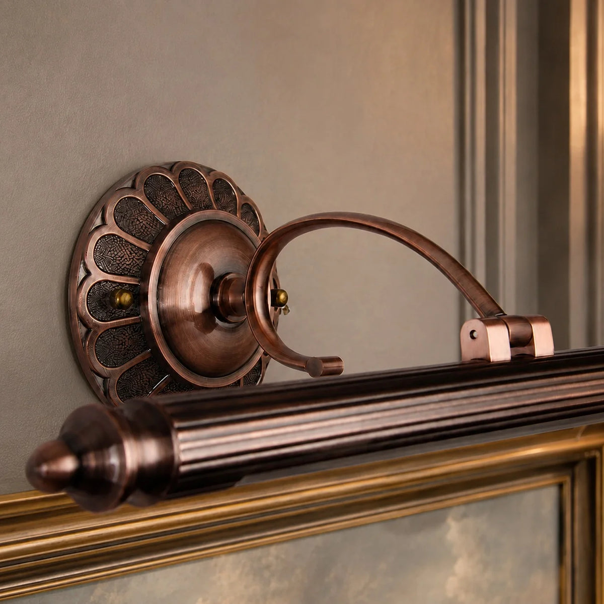 Royelux Vintage LED Cylinder Bathroom Vanity Light Wall Mounted Dimmable Fixture - Royale Basic