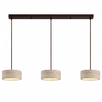 Royelux Wabi Sabi Natural Travertine Stone Pendant Light for Dining & Kitchen-Royale Basic