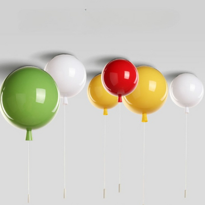 RoyaleGlow Kids Colorful Balloon Ceiling Light Modern Nursery Room Decor